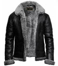 Men's B3 Aviator Shearling Leather Jacket - Xactwear