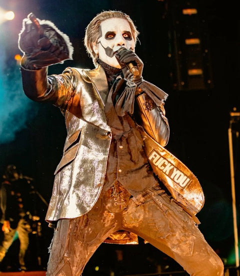 Men's Ghost Golden Sequin Blazer - Xactwear