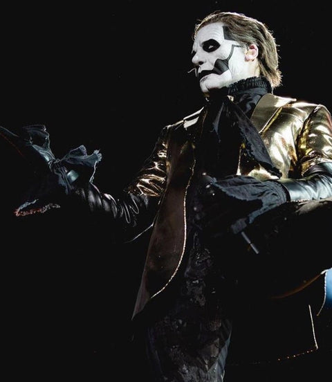 Men's Ghost Golden Sequin Blazer Side - Xactwear