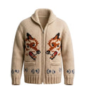 Men's Wolf Graphic Pullover Sweater - Xactwear