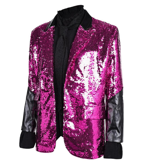 Shop Men's Ghost Purple Sequin Blazer - Xactwear