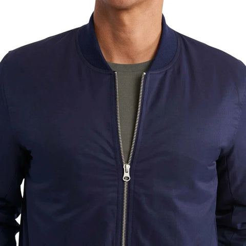 Men’s Lightweight Sky Blue Bomber Jacket