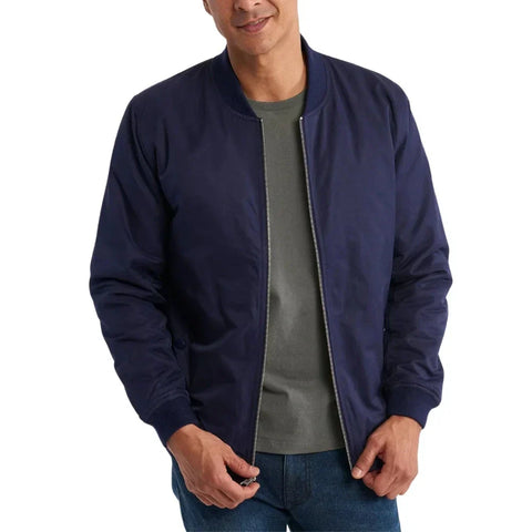 Men’s Lightweight Sky Blue Bomber Jacket