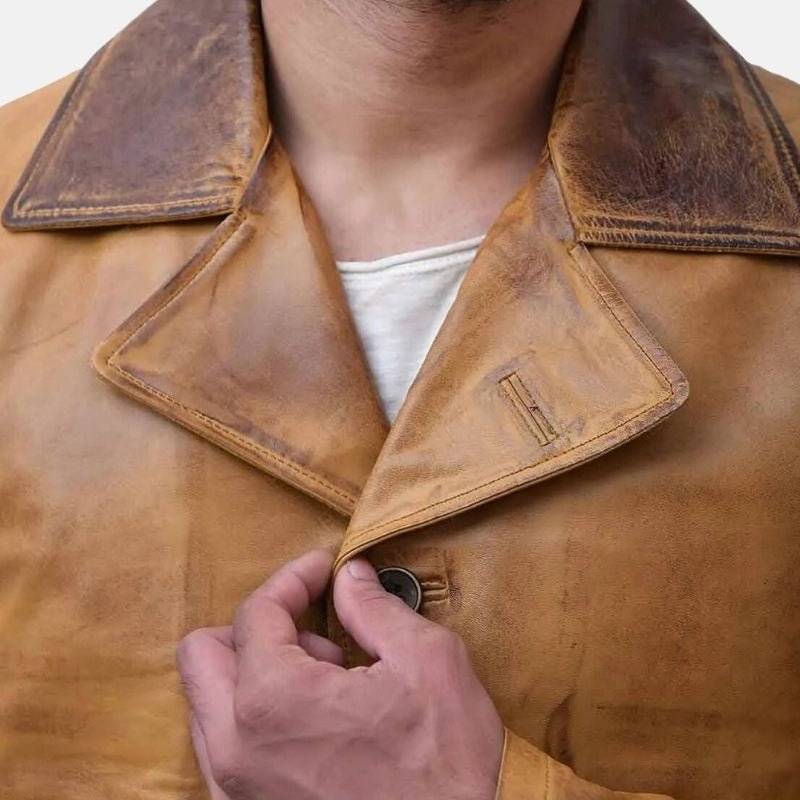 Arthur RDR Men’s Brown Leather Jacket